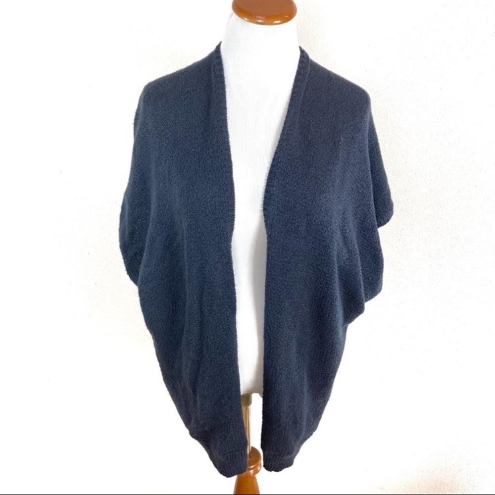 Aritzia Community Ionic‎ Oversized Knitted Cardigan Blue Gray Women’s XXS NEW